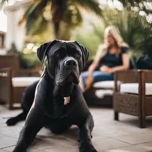 Cane Corso dog breed - friendly large sized dog similar to Rottweiler