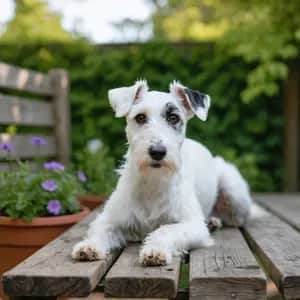 Fox Terrier dog breed - friendly small sized dog similar to Wire Fox Terrier
