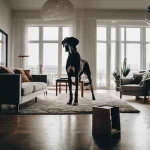 Great Dane dog breed - friendly giant sized dog similar to Boxer