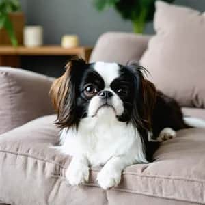 Japanese Chin dog breed - friendly toy sized dog similar to Tibetan Spaniel