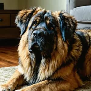 Leonberger dog breed - friendly large sized dog similar to Great Dane