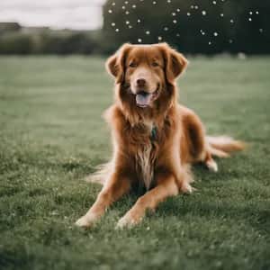 Nova Scotia Duck Tolling Retriever dog breed - friendly medium sized dog similar to Golden Retriever