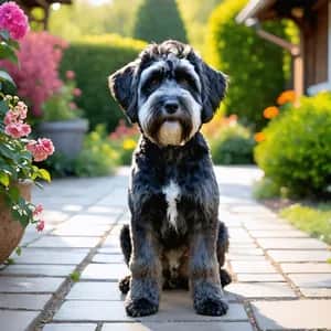 Portuguese Water Dog dog breed - friendly medium sized dog similar to Poodle